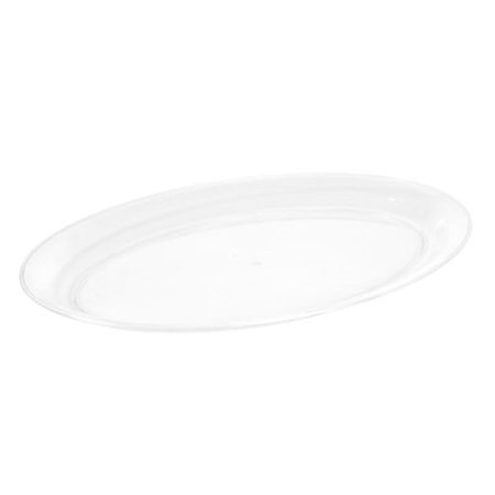FINELINE SETTINGS Clear Small Oval Tray 3515-CL